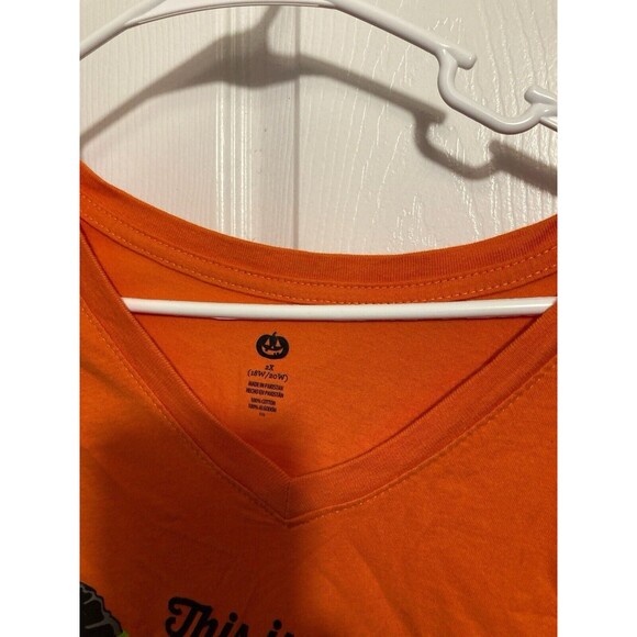 Lot Of 2 Grandma Halloween Shirts Cute & Colorful Hardly Worn Glittery Size 2X - Picture 4 of 4